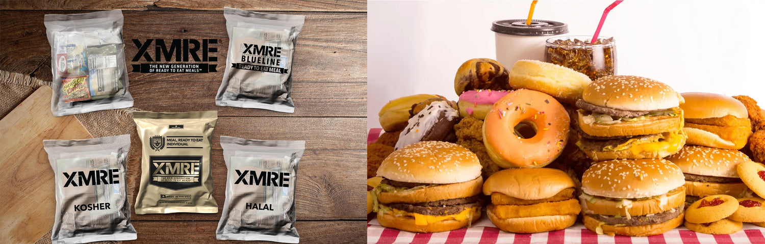 XMRE vs. Fast Food: A Smarter Choice for On-the-Go Meals