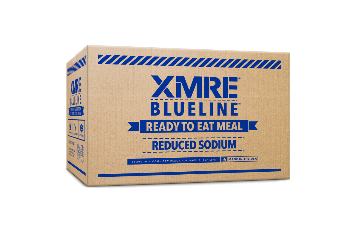 XMRE BLUELINE® - REDUCED SODIUM CASE OF 15 FRH