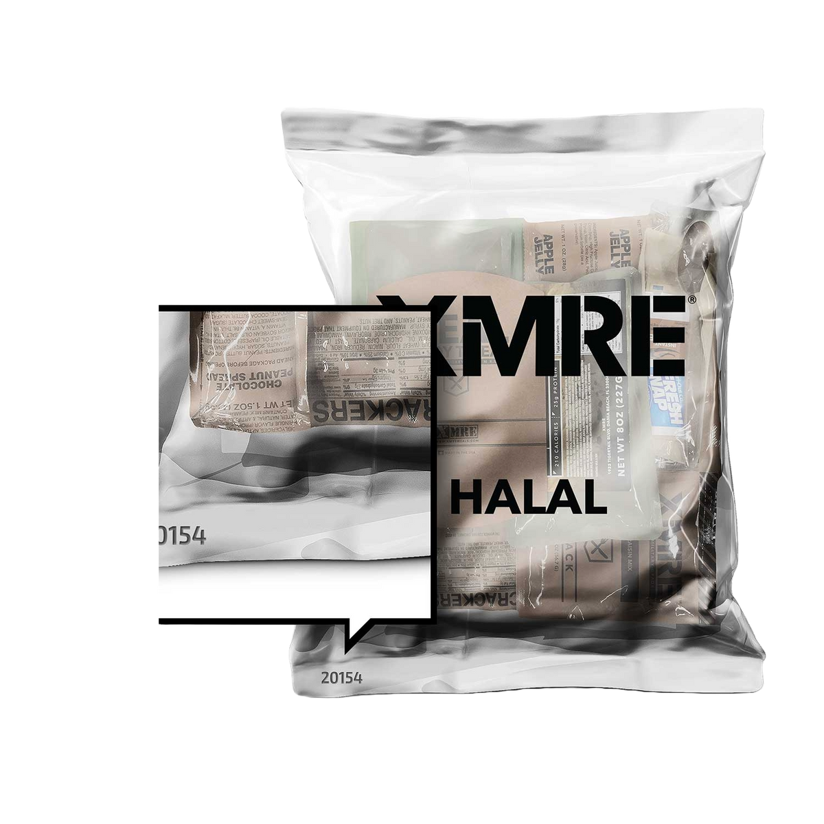 HALAL 1000 – CASE OF 15 MEALS FRH